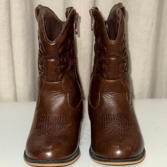 Girls' Memphis Western Boots - Practically New Size 8T - Picture 5 of 7